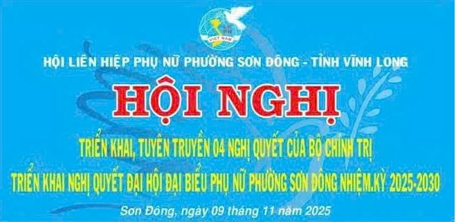 Hội Liên hiệp Phụ nữ phường Sơn Đông hưởng ứng Ngày Pháp luật nước Cộng hòa Xã hội Chủ nghĩa Việt Nam năm 2025.